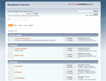 Tablet Screenshot of forum.butzbach.net